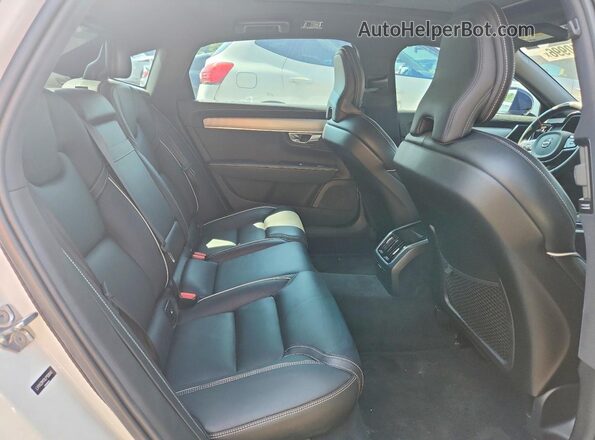 LVYA22MTXLP159840 2020 VOLVO S90 White Vista de los asientos traseros