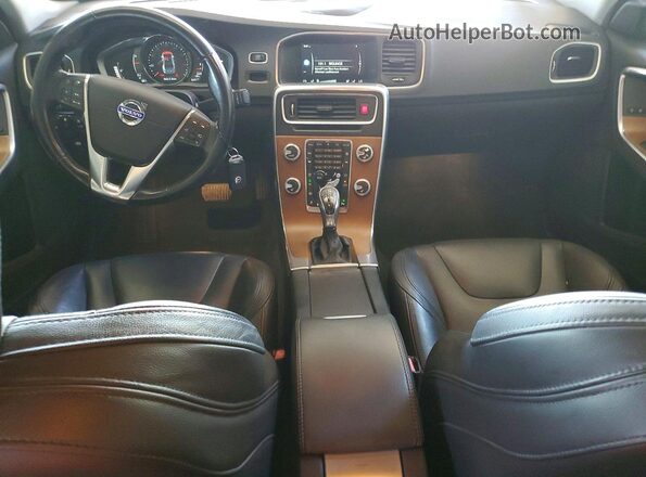 LYV612TM2GB098690 2016 VOLVO S60 White წინა პანელის ხედი