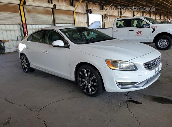 LYV612TM2GB098690 2016 VOLVO S60 White წინა მარჯვენა