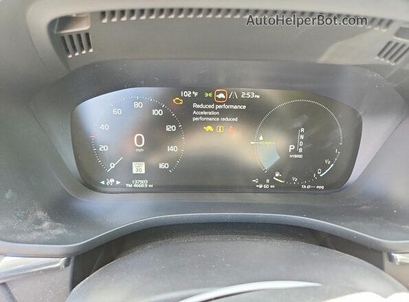 LYVBR0DL3JB118194 2018 VOLVO XC60 Черный Вид щитка приборов