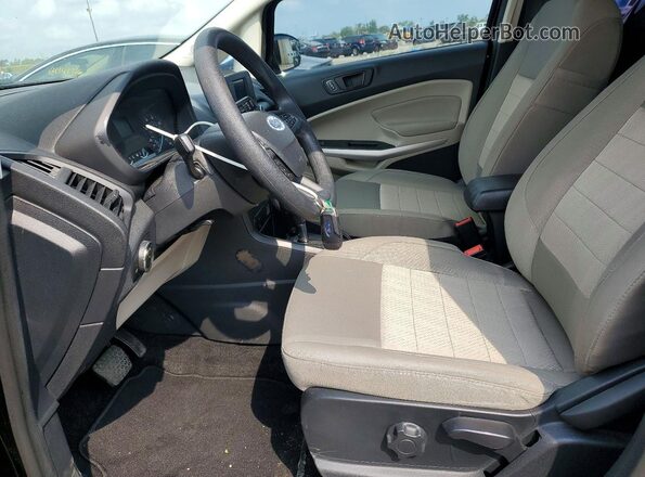 MAJ3P1RE3JC242445 2018 FORD ECOSPORT Black წინა სალონის ხედი
