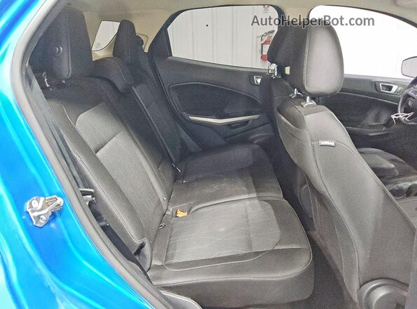 MAJ3P1TE2JC199872 2018 FORD ECOSPORT Blue Rear interior view
