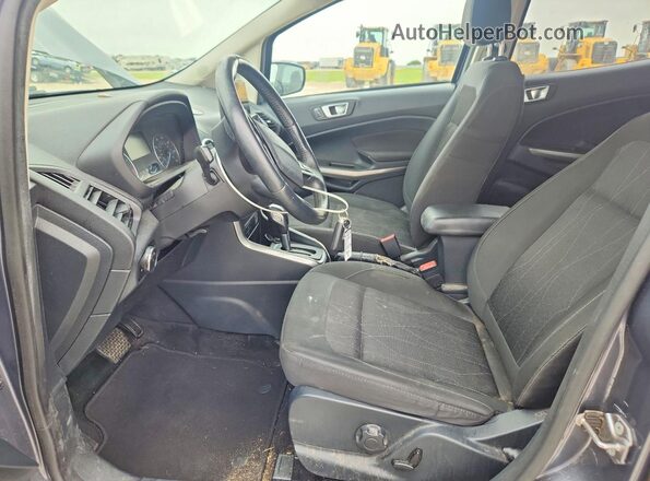 MAJ3P1TE3JC193210 2018 FORD ECOSPORT Серый Вид салона спереди