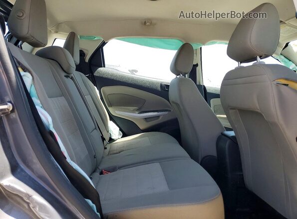 MAJ3S2FE4LC383407 2020 FORD ECOSPORT Gray Vista interior trasera