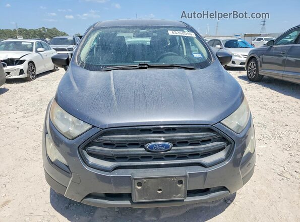 MAJ3S2FE4LC383407 2020 FORD ECOSPORT Gray Vista frontal