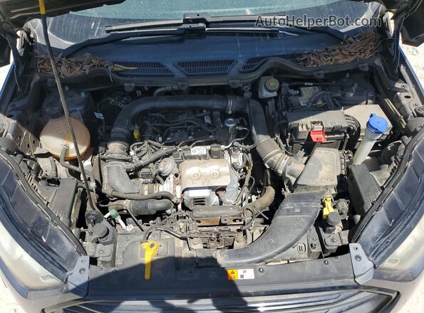 MAJ3S2FE4LC383407 2020 FORD ECOSPORT Gray Vista del compartimento del motor