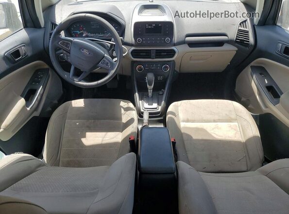 MAJ3S2FE4LC383407 2020 FORD ECOSPORT Gray Vista del salpicadero