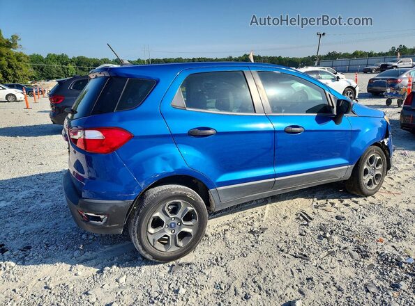 MAJ3S2FE4MC406749 2021 FORD ECOSPORT Синий Задняя правая четверть