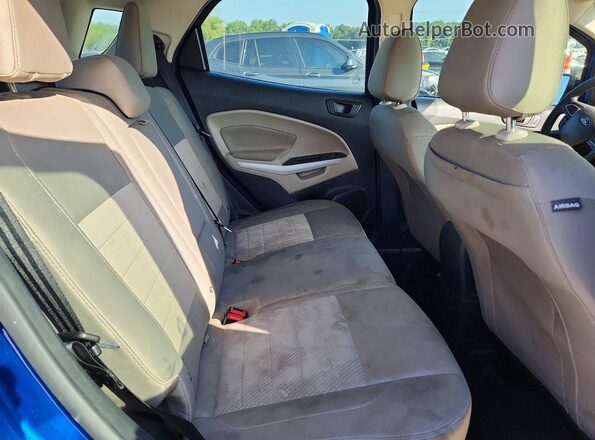 MAJ3S2FE4MC406749 2021 FORD ECOSPORT Синий Вид задней части салона