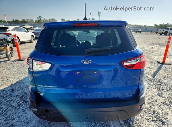 MAJ3S2FE4MC406749 2021 FORD ECOSPORT Синий Вид сзади