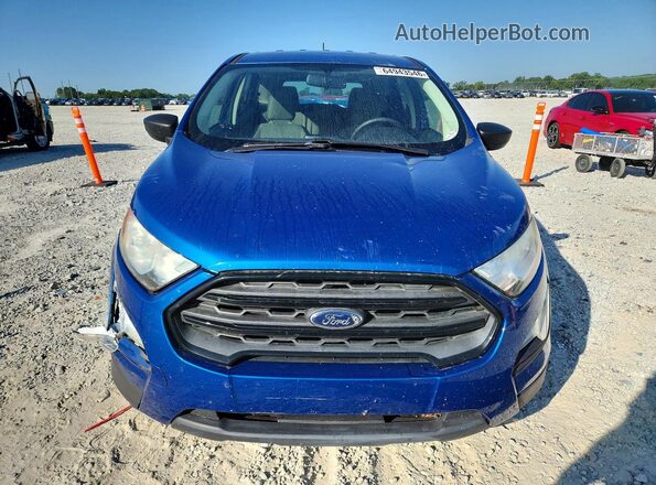 MAJ3S2FE4MC406749 2021 FORD ECOSPORT Синий Вид спереди