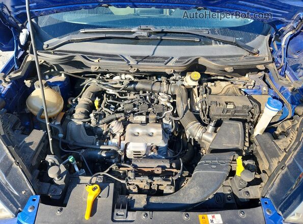 MAJ3S2FE4MC406749 2021 FORD ECOSPORT Синий Вид подкапотного пространства