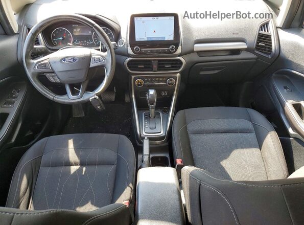 MAJ3S2GE1LC368698 2020 FORD ECOSPORT Gray Вид панелі приладів