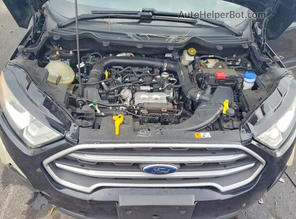 MAJ3S2GE3LC363213 2020 FORD ECOSPORT Черный Вид задней части салона