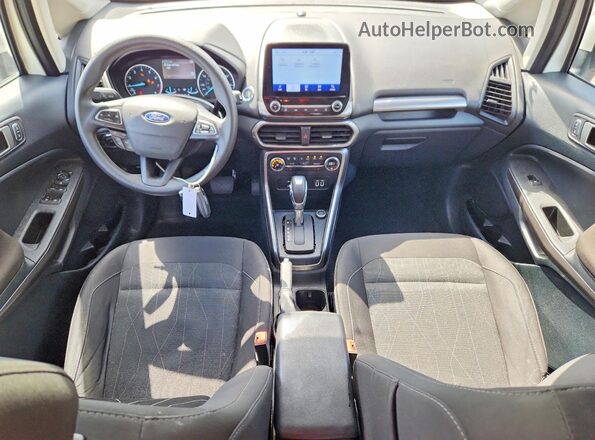 MAJ3S2GE3MC453169 2021 FORD ECOSPORT White Dashboard view