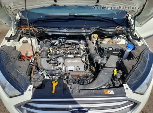MAJ3S2GE3MC453169 2021 FORD ECOSPORT White Engine compartment view