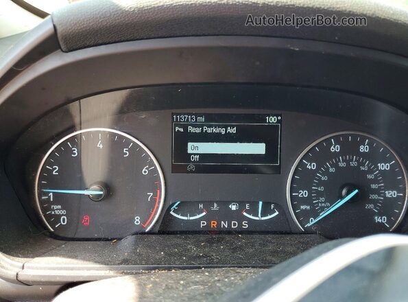 MAJ3S2GE4KC252894 2019 FORD ECOSPORT Gray Vista del cuadro de instrumentos