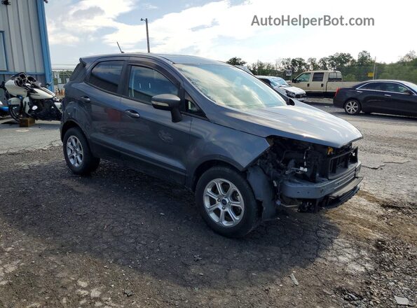 MAJ3S2GE4KC252894 2019 FORD ECOSPORT Gray Delantero derecho