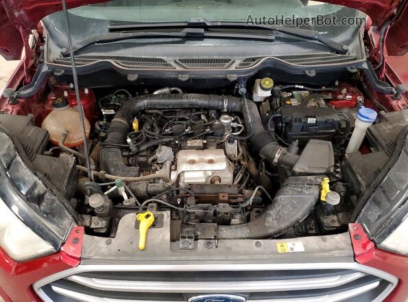 MAJ3S2GE4LC379162 2020 FORD ECOSPORT Красный Вид подкапотного пространства