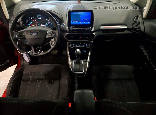 MAJ3S2GE4LC379162 2020 FORD ECOSPORT Красный Вид панели приборов