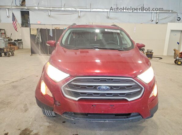 MAJ3S2GE4LC379162 2020 FORD ECOSPORT Красный Вид спереди