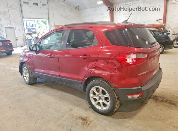 MAJ3S2GE4LC379162 2020 FORD ECOSPORT Красный Задняя левая четверть