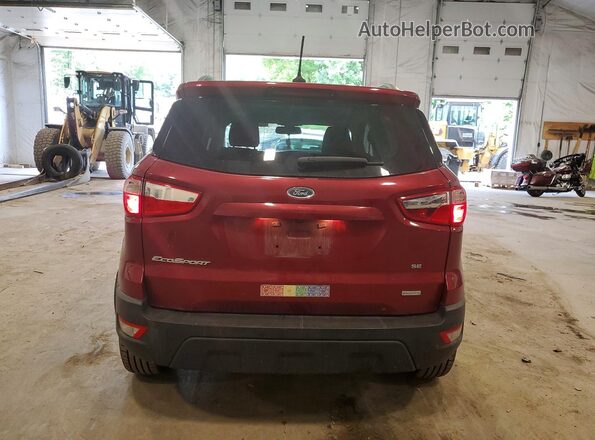 MAJ3S2GE4LC379162 2020 FORD ECOSPORT Красный Вид сзади