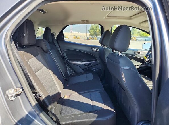 MAJ3S2GE6LC319951 2020 FORD ECOSPORT Gray Widok tylnych siedzeń