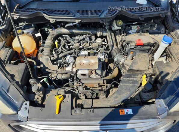 MAJ3S2GE6LC319951 2020 FORD ECOSPORT Gray Widok wnętrza z tyłu
