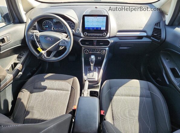 MAJ3S2GE6LC319951 2020 FORD ECOSPORT Gray Widok deski rozdzielczej