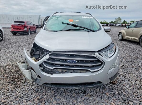MAJ3S2GE6LC391197 2020 FORD ECOSPORT Silver Widok z przodu