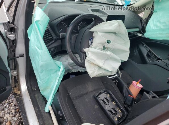 MAJ3S2GE6LC391197 2020 FORD ECOSPORT Silver Widok deski rozdzielczej