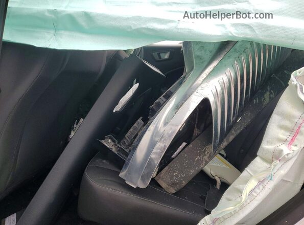 MAJ3S2GE6LC391197 2020 FORD ECOSPORT Silver Widok komory silnika