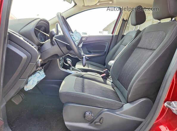 MAJ3S2GE8LC387412 2020 FORD ECOSPORT Red წინა სალონის ხედი