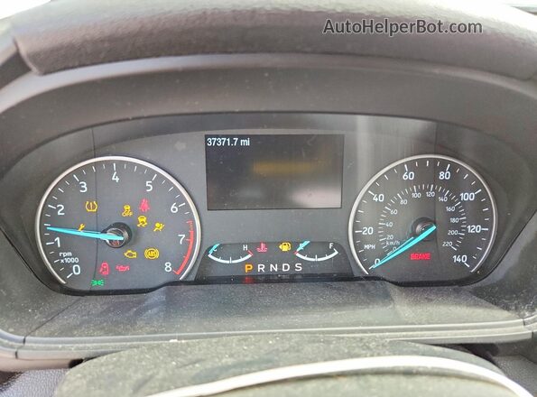 MAJ3S2GE8LC387412 2020 FORD ECOSPORT Red ხელსაწყოთა პანელის ხედი