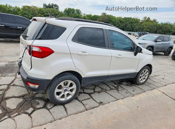 MAJ3S2GE8MC445536 2021 FORD ECOSPORT Белый Задняя правая четверть