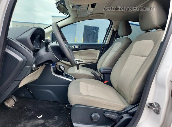MAJ3S2GE8MC445536 2021 FORD ECOSPORT Белый Вид салона спереди