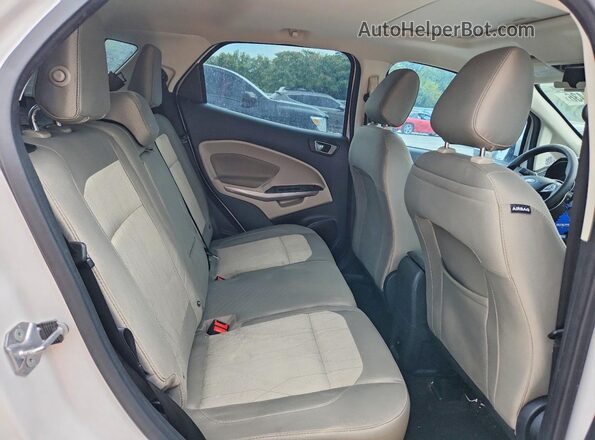 MAJ3S2GE8MC445536 2021 FORD ECOSPORT Белый Вид задней части салона