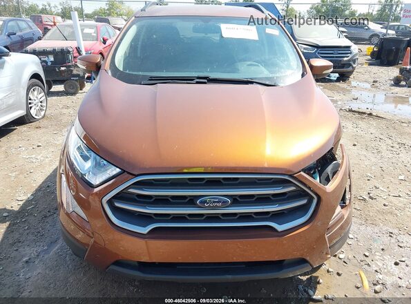 MAJ3S2GE9KC293702 2019 FORD ECOSPORT Orange უკანა სალონის ხედი