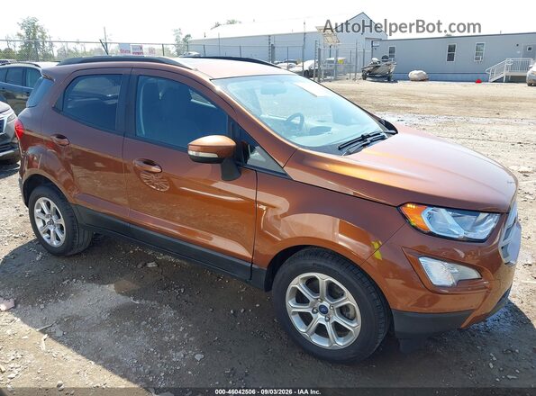 MAJ3S2GE9KC293702 2019 FORD ECOSPORT Orange სალონის 360-გრადუსიანი ხედი