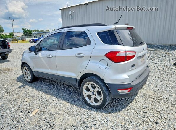 MAJ3S2GE9MC456433 2021 FORD ECOSPORT Silver Trasero izquierdo