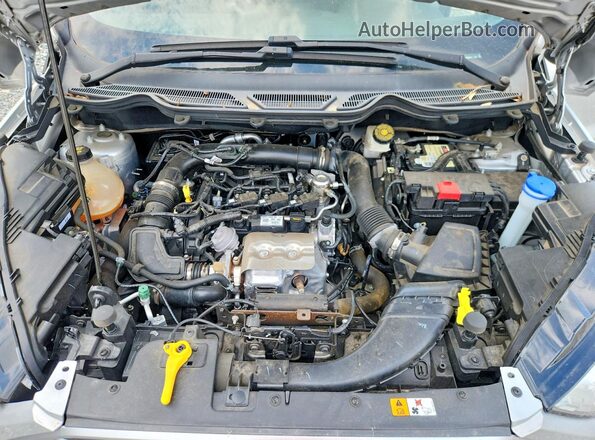 MAJ3S2GE9MC456433 2021 FORD ECOSPORT Silver Vista del compartimento del motor