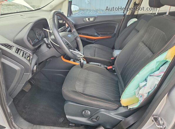 MAJ3S2GE9MC456433 2021 FORD ECOSPORT Silver Vista interior delantera