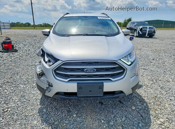 MAJ3S2GE9MC456433 2021 FORD ECOSPORT Silver Vista frontal