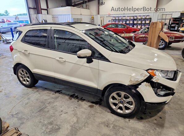 MAJ3S2GEXMC443383 2021 FORD ECOSPORT Белый Передняя правая четверть