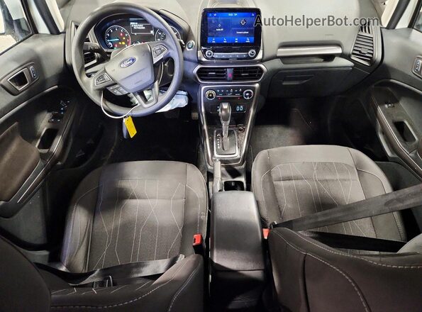 MAJ3S2GEXMC443383 2021 FORD ECOSPORT Белый Вид панели приборов