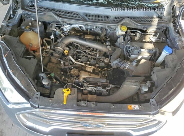 MAJ3S2KE1KC261267 2019 FORD ECOSPORT Gray უკანა სალონის ხედი