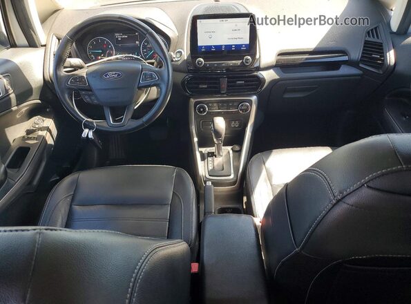 MAJ3S2KE2LC354364 2020 FORD ECOSPORT Silver Widok deski rozdzielczej