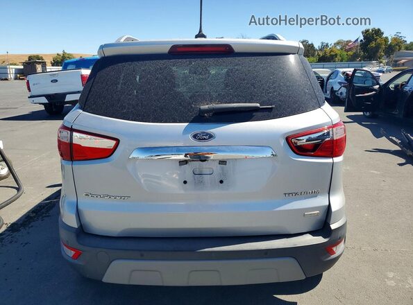 MAJ3S2KE2LC354364 2020 FORD ECOSPORT Silver Widok z tyłu