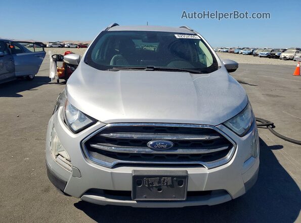 MAJ3S2KE2LC354364 2020 FORD ECOSPORT Silver Widok z przodu